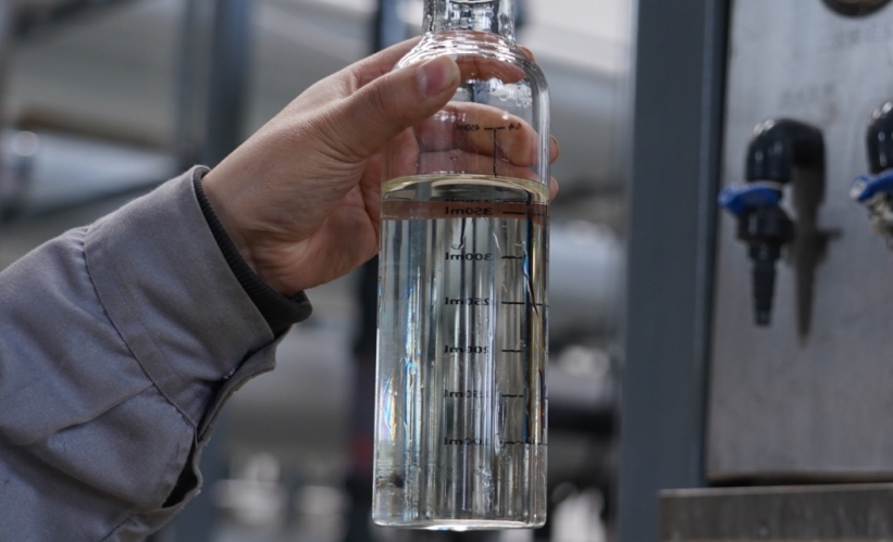 美富特反渗透膜水处理设备出水